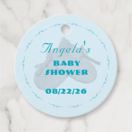 Precious Bundle Boy Baby Shower  Gåvor Etiketter