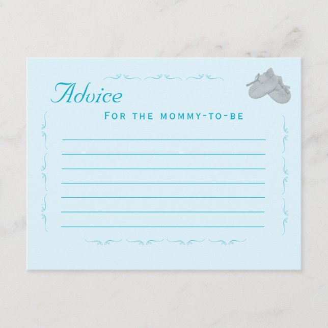 Precious Bundle Boy Baby Shower  Tilläggskort (Framsida)