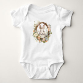 Precious Bunny Rabbit med Vår blommor T Shirt