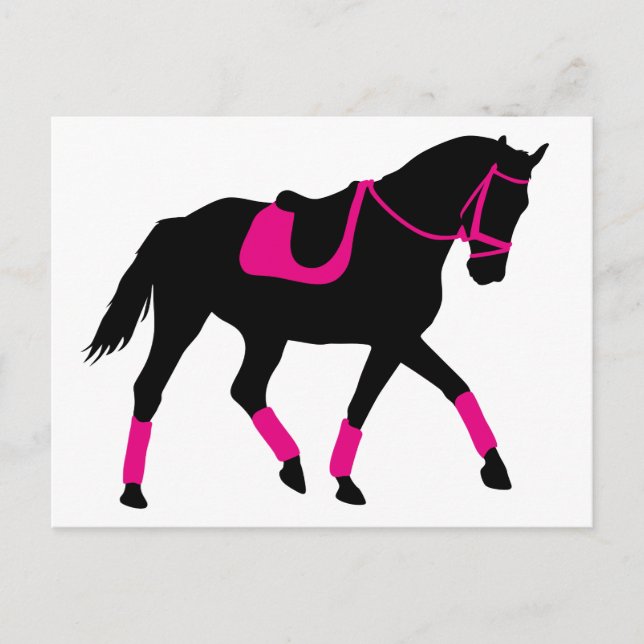 Precious Dressage Horse Vykort (Framsida)