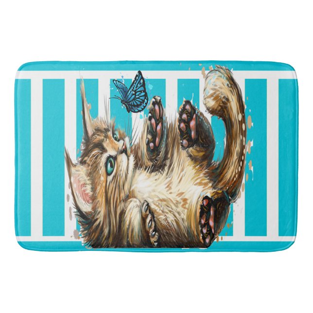 Precious Kitten Bath Mat Badrumsmatta (Framsidan)