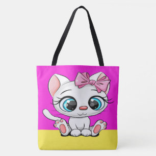 PRECIOUS KITTEN Tote - se tillbaka! Tygkasse