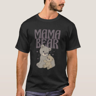 Precious Moments Mors dag Mamma Bear Cuddling W T Shirt