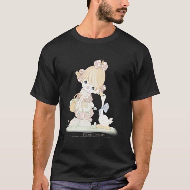 Precious Mots Patches And Duckling Watercolor T Shirt (Framsida)