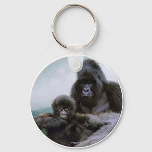 PRECIOUS ~ Mtn Gorilla Nyckel chain Nyckelring