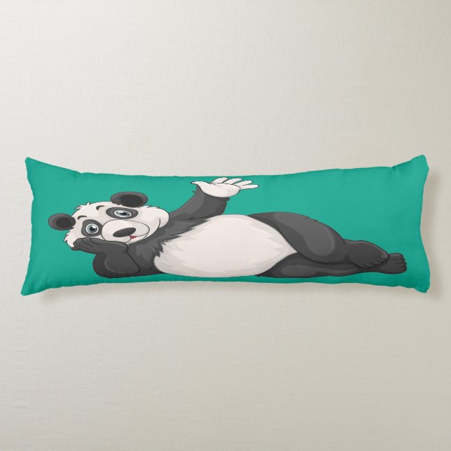 Precious Panda Body Pillow Kroppskudde (Framsidan)