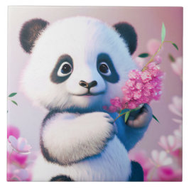 Precious Panda Kakelplatta