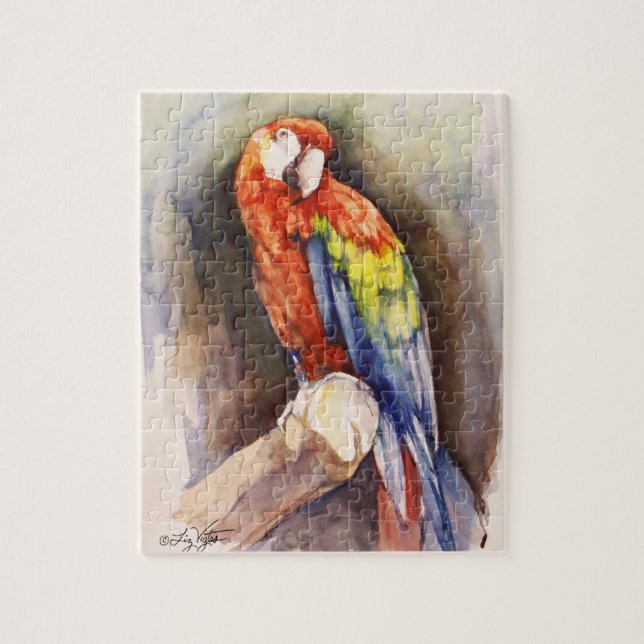 Precious Parrot Puzzle Pussel (Vertikal)