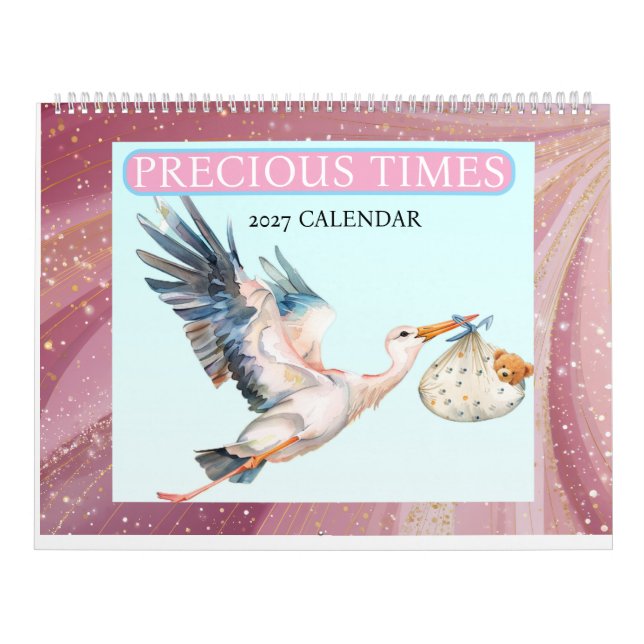 PRECIOUS TIMES 2027 KALENDER QR (Omslag)
