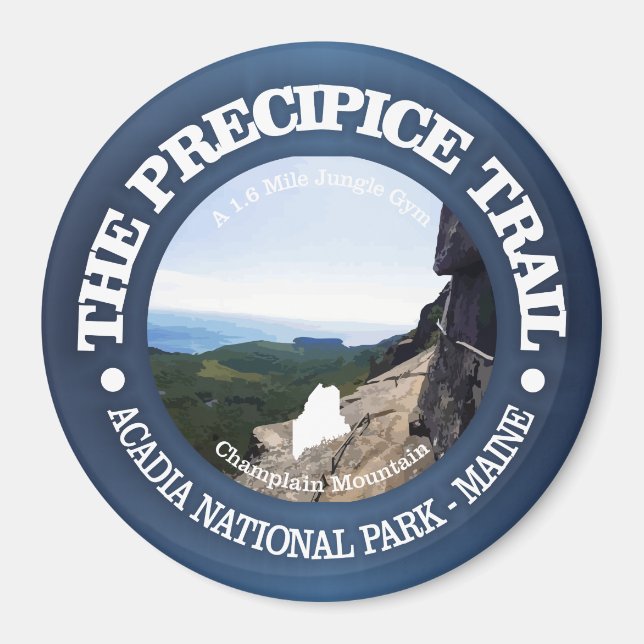 Precipice Trail Magnet (Framsidan)