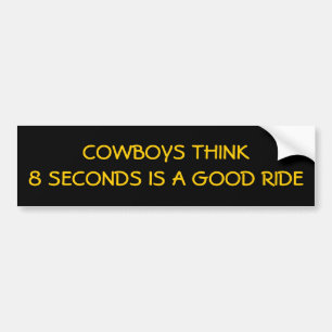 Precis 8 understöder, Cowboys? Bildekal