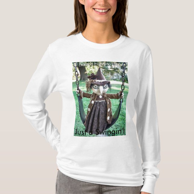 Precis a-Swingin'! Tee Shirt (Framsida)