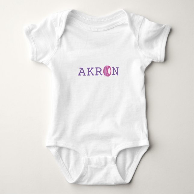 Precis Akron - designen för original RCCC Tee Shirt (Framsida)