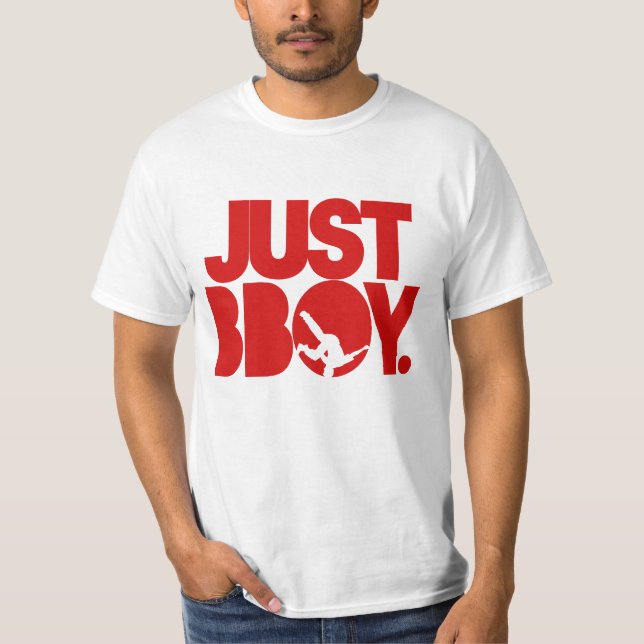 precis bboy - rött tee shirt (Framsida)