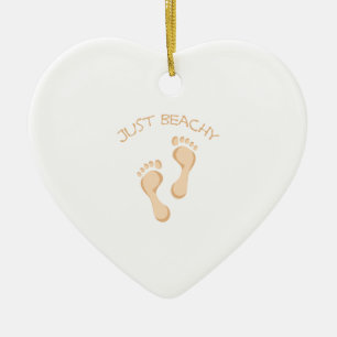 Precis Beachy Julgransprydnad Keramik