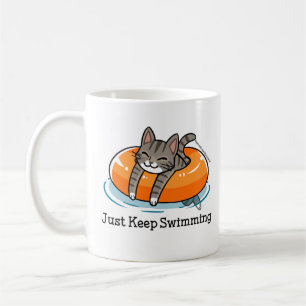 Precis behålla som simmar den Skooter muggen Kaffemugg