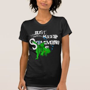Precis behålla som simmar utslagsplatser t-shirt
