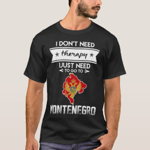 precis behov att gå till montenegro t shirt