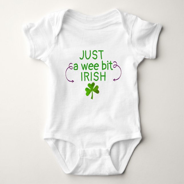 Precis bet en Wee irländare T Shirt (Framsida)