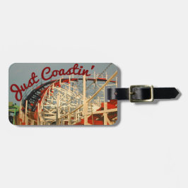 Precis Coastin berg- och dalbanamärkre Bagagebricka