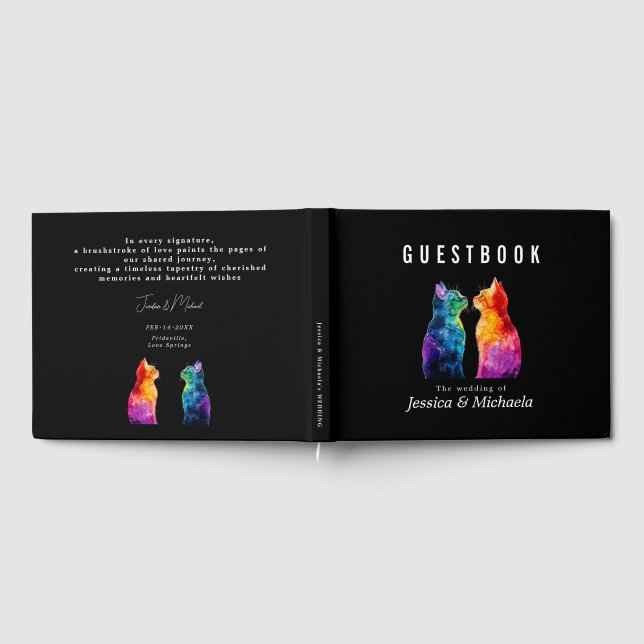 🌈 precis dina: A Rainbow Kärlek Gästböcker (Full)