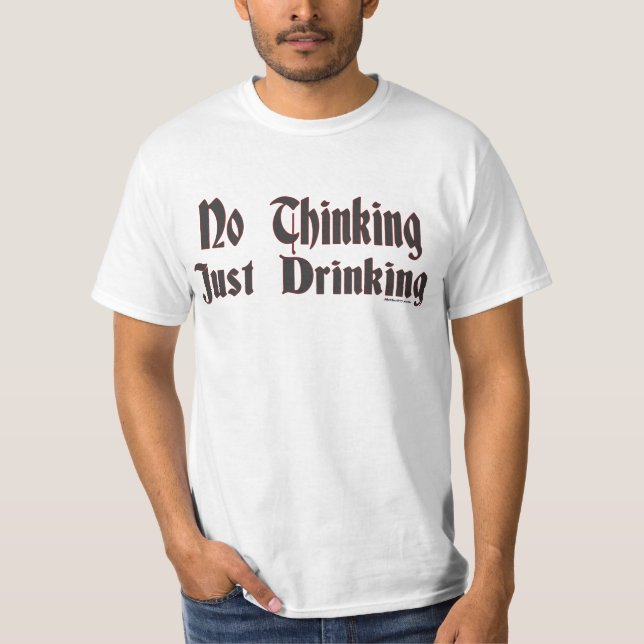 Precis dricka tee shirt (Framsida)