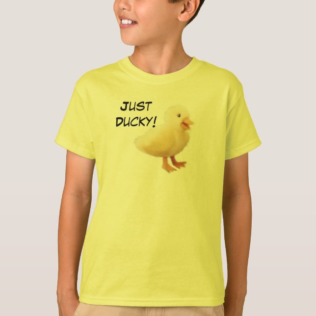 Precis Ducky! Tee Shirt (Framsida)
