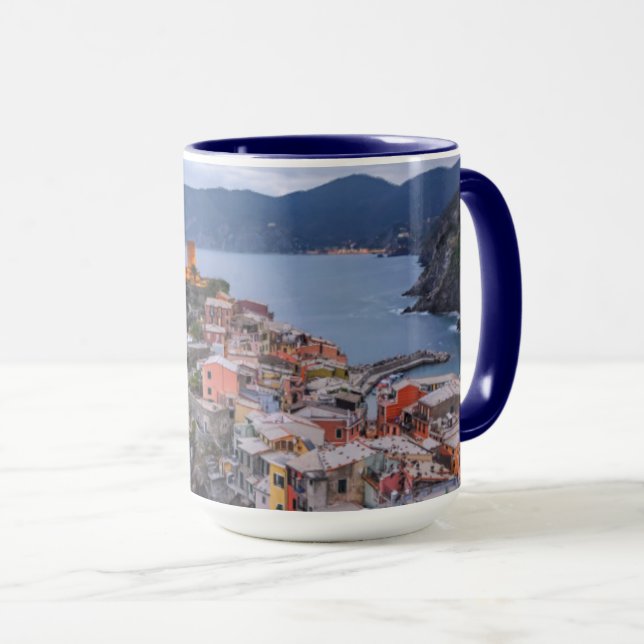 Precis efter solnedgång | Vernazza, Cinque Terre, Mugg (Framsida höger)