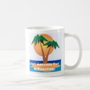 Precis en annan dag i paradis kaffemugg
