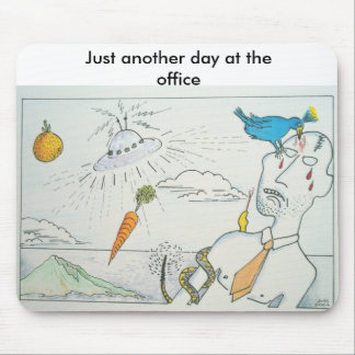Precis en annan dag på kontoret musmatta