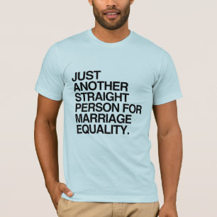 PRECIS EN ANNAN RAK PERSON FÖR TEE SHIRT