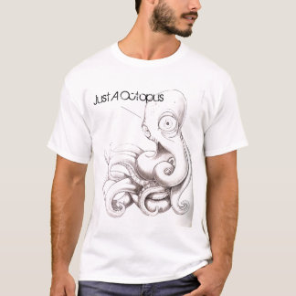 Precis en bläckfisk t-shirt