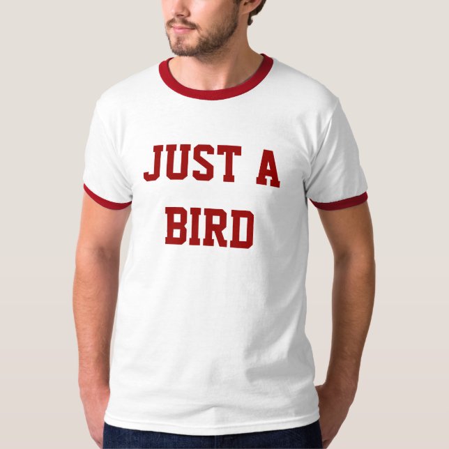 Precis en fågel T Shirt (Framsida)