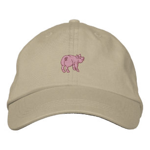 Precis en gullig lite gris broderad keps
