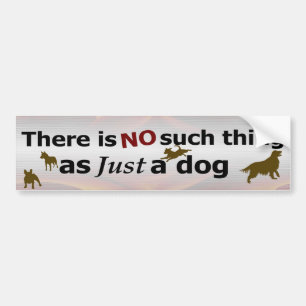 Precis en hund - INTE Bildekal