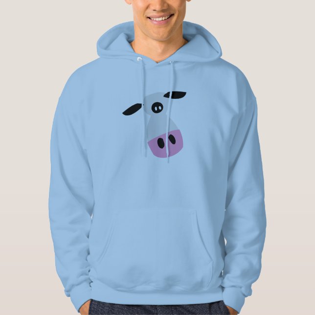 Precis en ko sweatshirt med luva (Framsida)