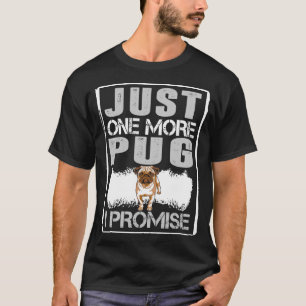 Precis en mer mops lovar jag hundkärlektshirten t shirt