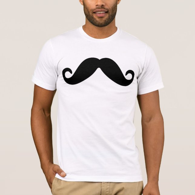 precis en mustasch tee shirt (Framsida)