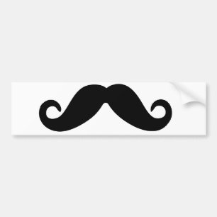 precis en mustaschbildekal bildekal