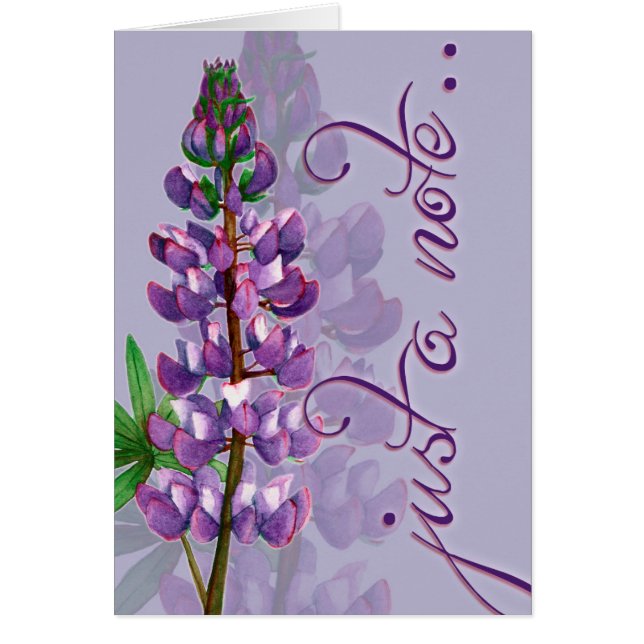 Precis en notera hälsningskort (Framsidan)