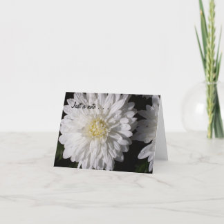 Precis en notera. kort