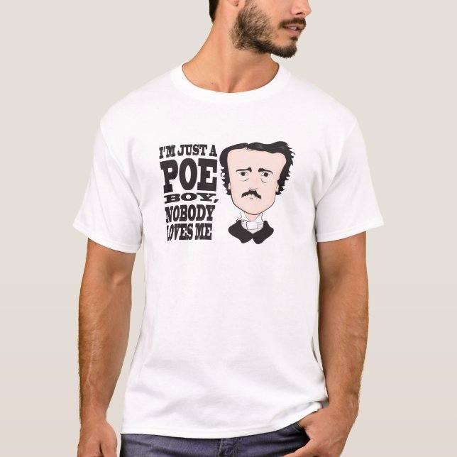 Precis en Poe-pojke Tee Shirt (Framsida)