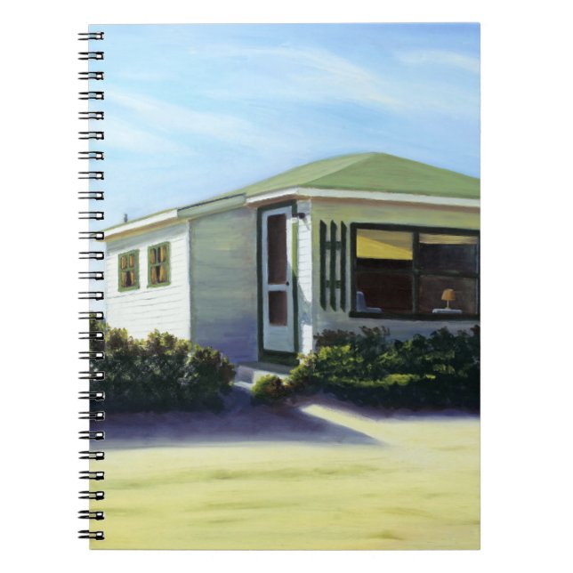 Precis en skymt 2005 anteckningsbok med spiral (Framsidan)