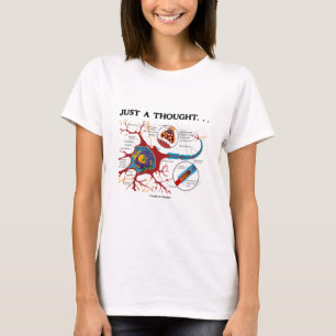 Precis en tanke…, (Neuron/Synapse) T-shirt