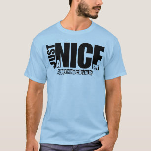 Precis en trevlig grabbT-tröja Tee Shirt