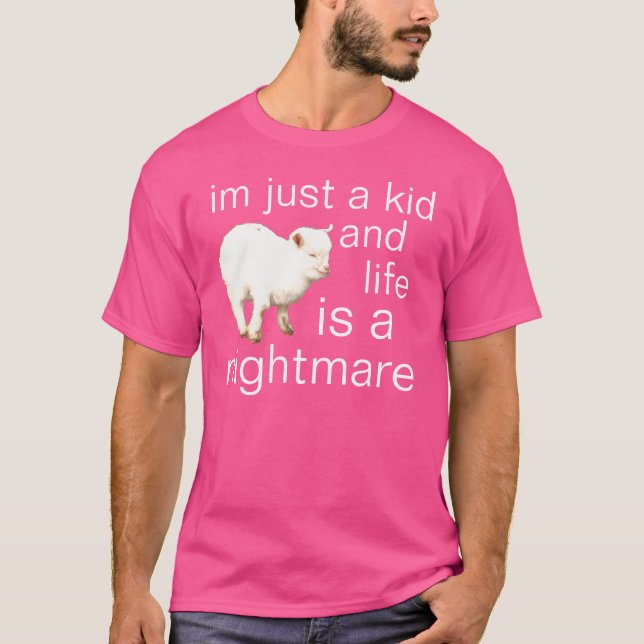 precis en unge tee shirt (Framsida)