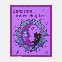 Precis ett mer kapitel! Filt för bokälskare