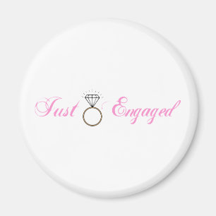 Precis förlovat (diamantförlovningsringen) magnet
