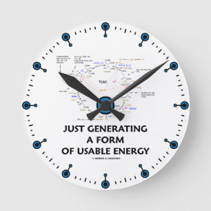 Precis frambringa en bilda av användbar energi rund klocka