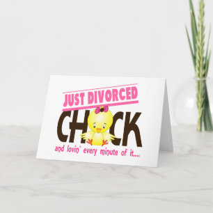 Precis frånskild chick kort